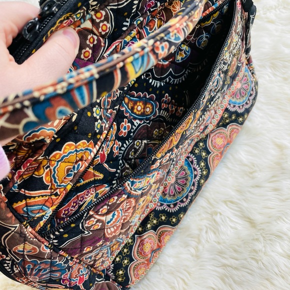 Vera Bradley Kensington Design Brown Hand Bag - Picture 6 of 10